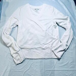 Athleta Tencel Witb Long Sleeve wrap Tp Size Small NWOT